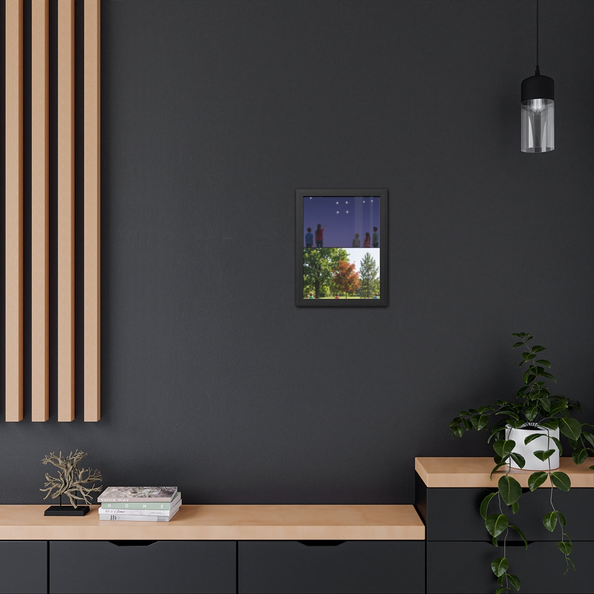 Framed Poster - Little Explorer — Portrait