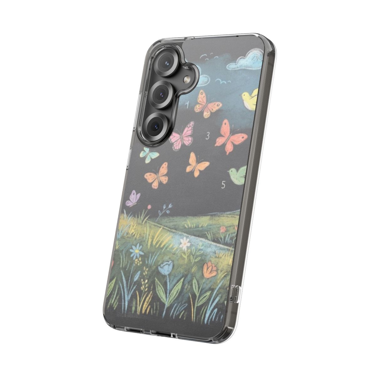 Clear Impact-Resistant Cases - Clear Phone Case - Meadow......