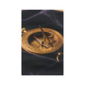 Brass Sundial Compass Microfiber Tea Towel