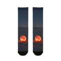 Sublimation Crew Socks - Cosmic Horizon | Echovira Gallery