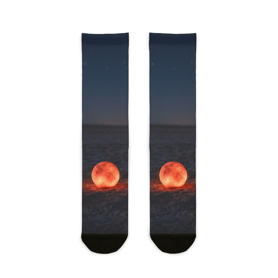 Sublimation Crew Socks - Cosmic Horizon
