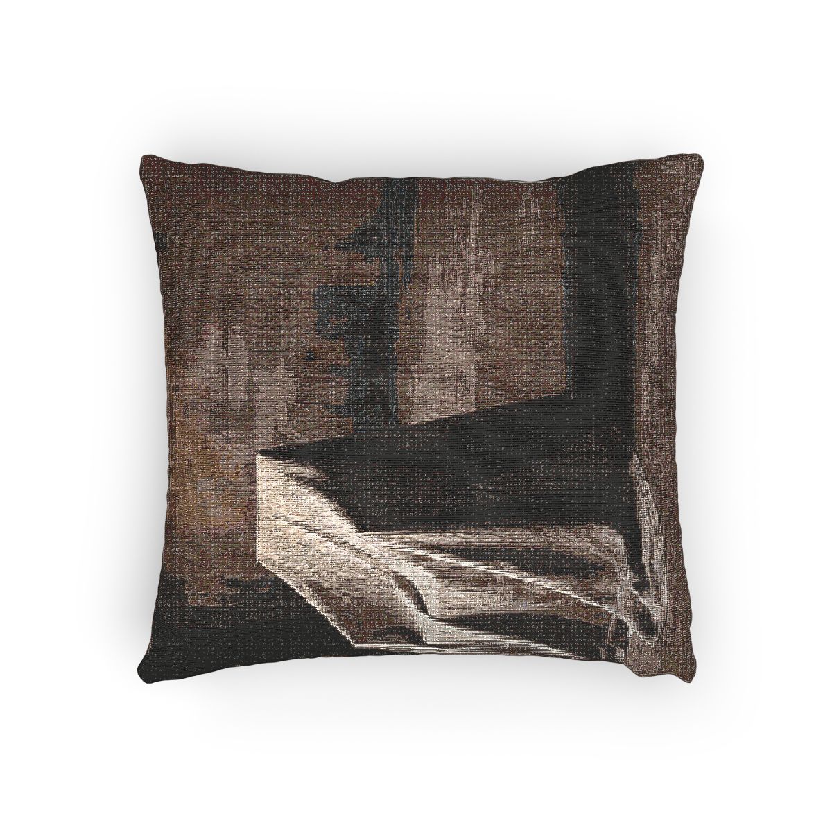 Woven Pillow - Textured Brutalist