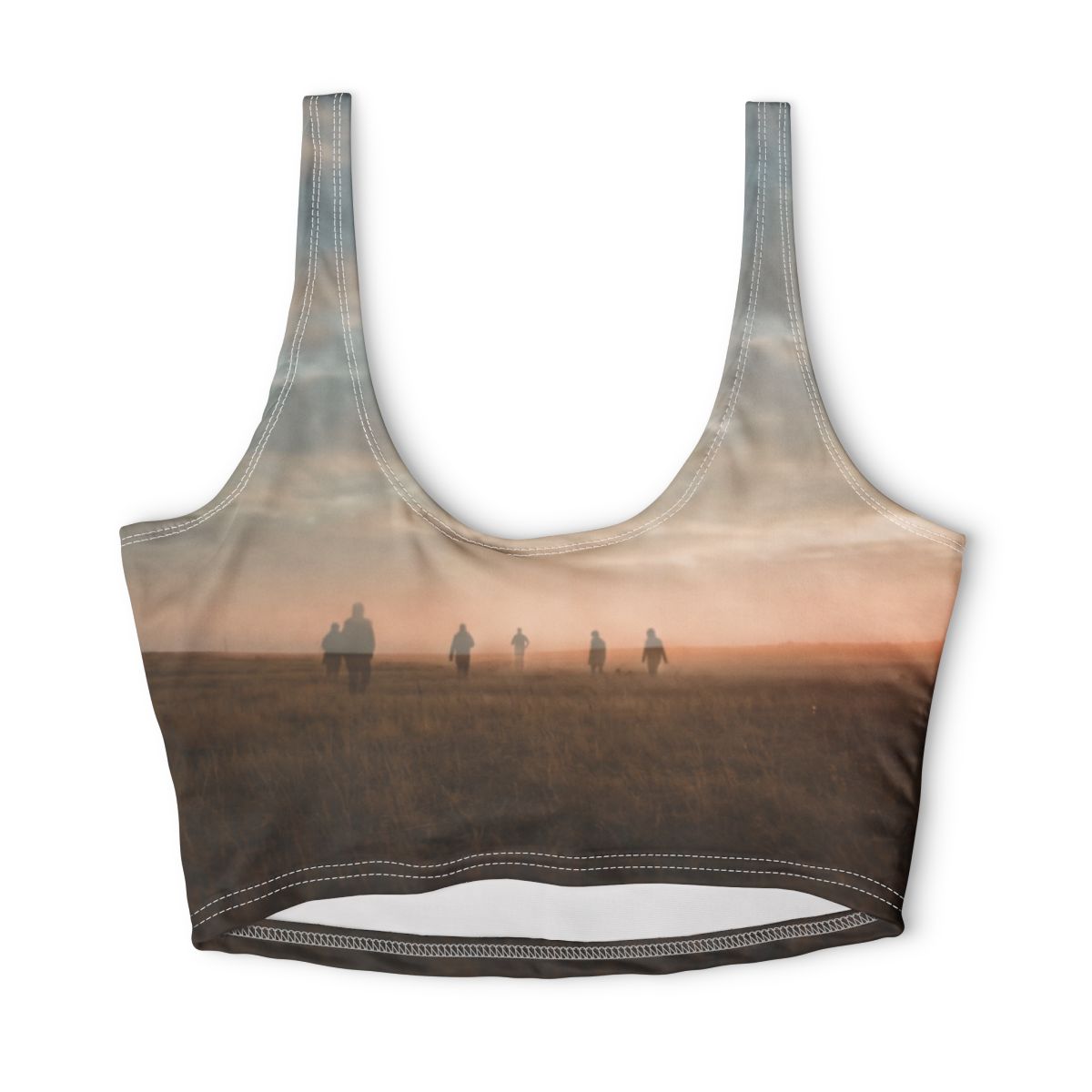 Polyester Sports Bra - Horizon Movement | Echovira Gallery