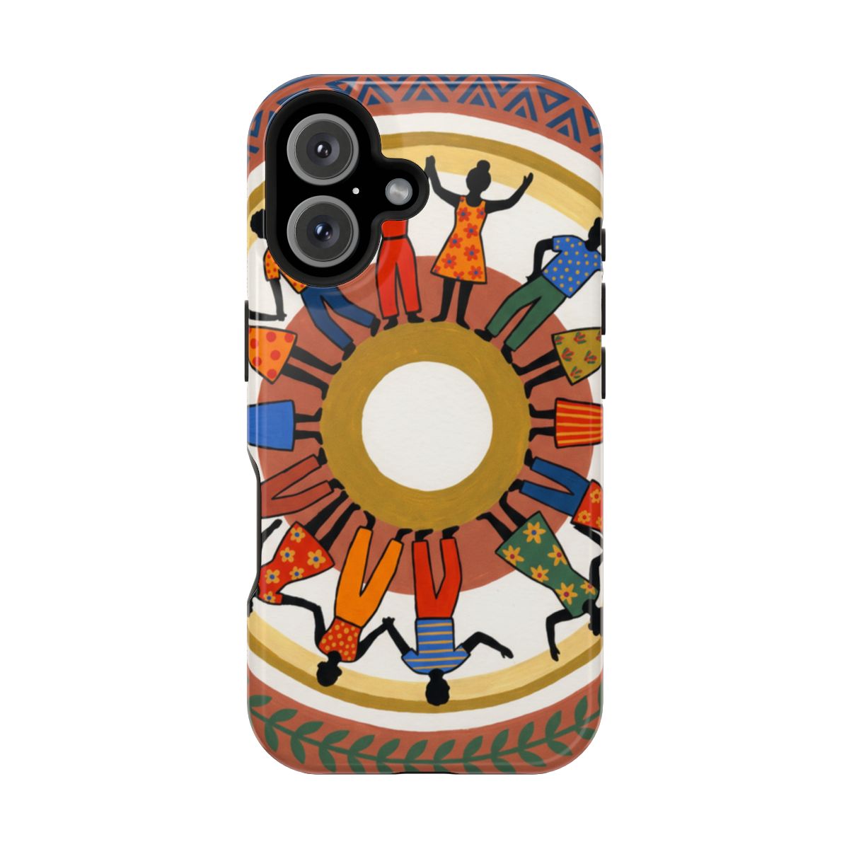 Impact-Resistant Case - Unity Mandala Folk Art | Echovira...