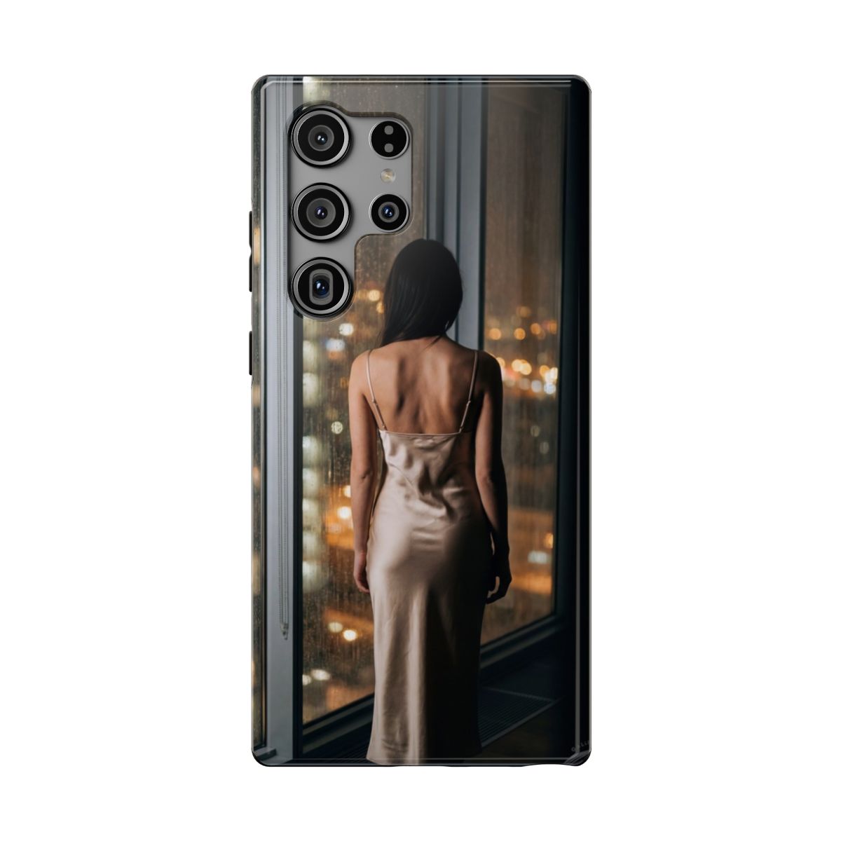 Impact-Resistant Case - Rainy Penthouse | Echovira Gallery