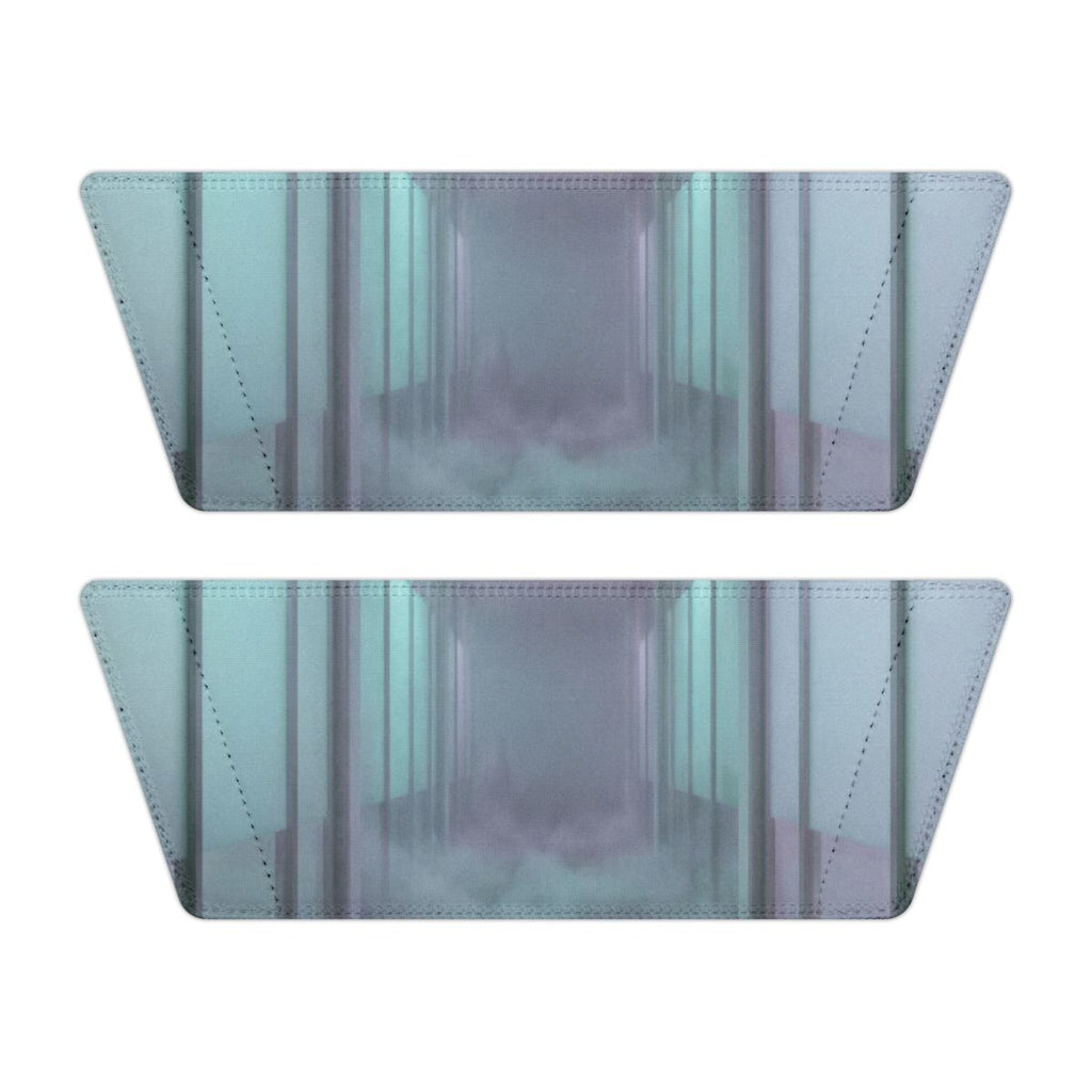 Women's Removable-Strap Sandals - Liminal Corridor Fog Art...