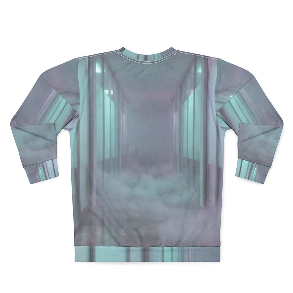Men's Sweatshirt - Liminal Office Fog | Echovira Gallery