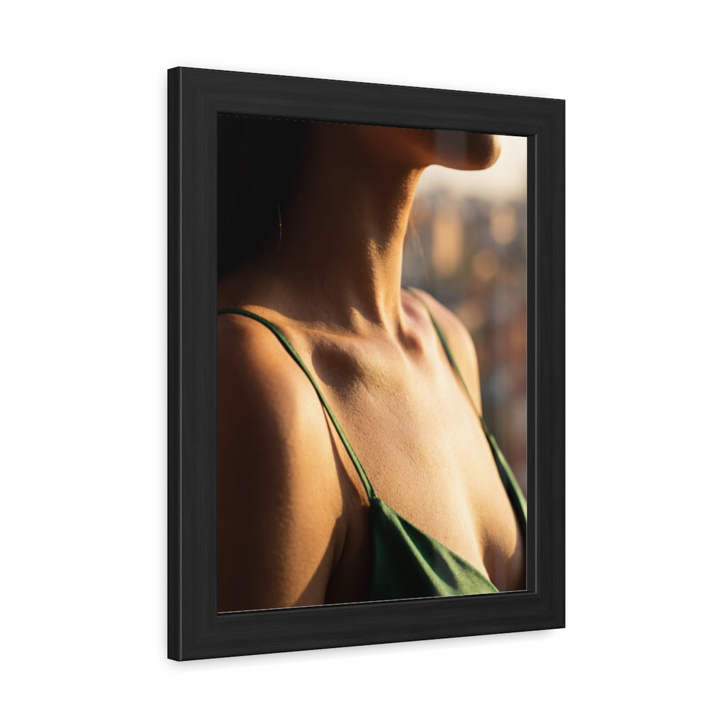 Framed Poster - Sunlit Muse Gallery Art