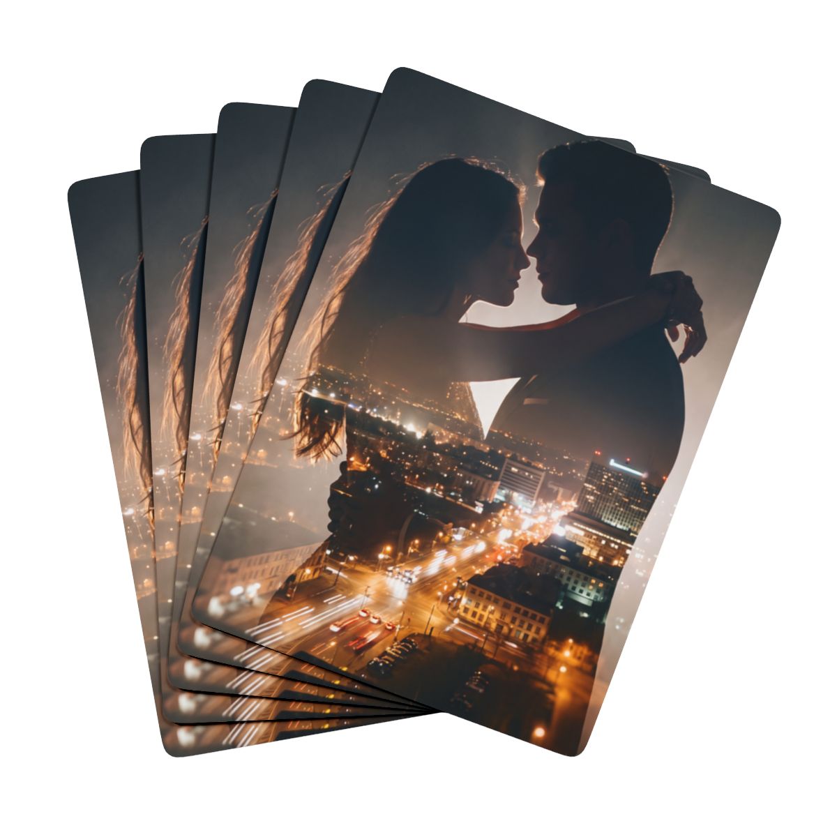 Poker Playing Cards - City Midnight Romance | Echovira...