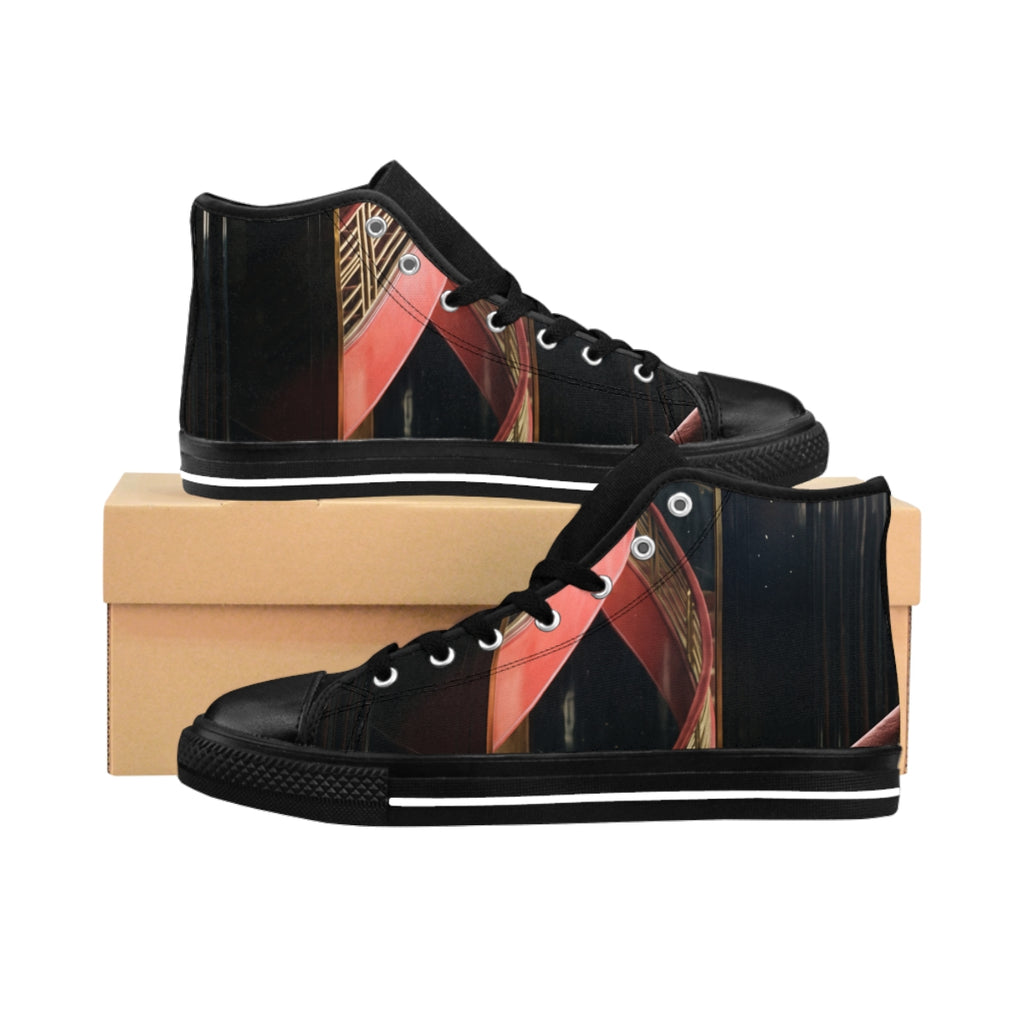 Women's Classic Sneakers Art Deco Staircase