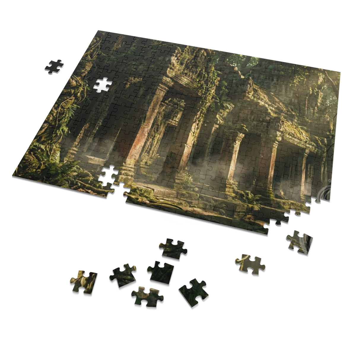 Jigsaw Puzzle with Tin - Ancient Sanctuary (30, 110, 252......