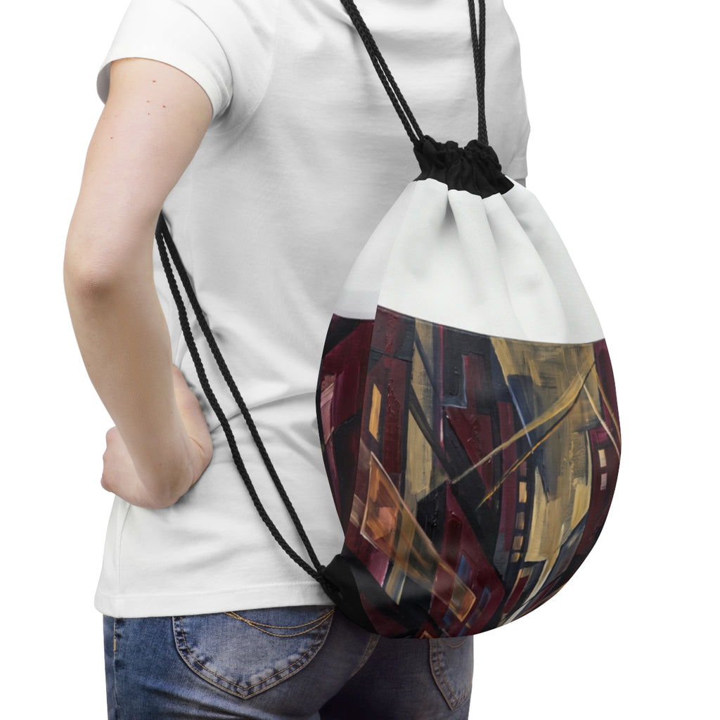 Drawstring Bag - Urban Velocity | Echovira Gallery