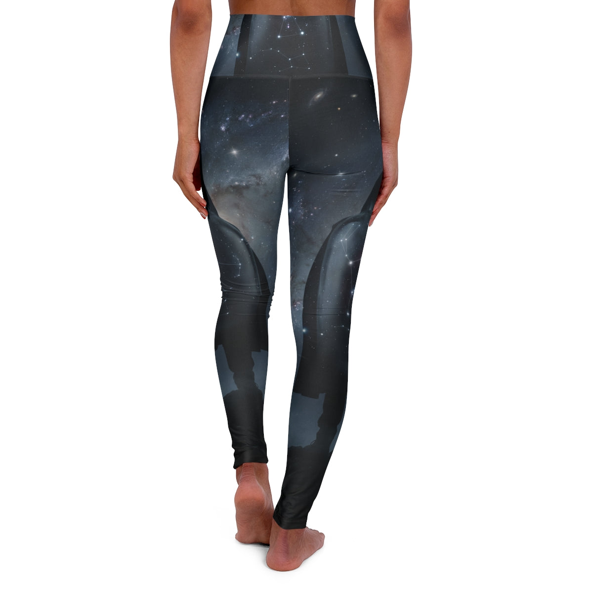 High Waisted Yoga Leggings - Cosmic Sentinel Orion... |...