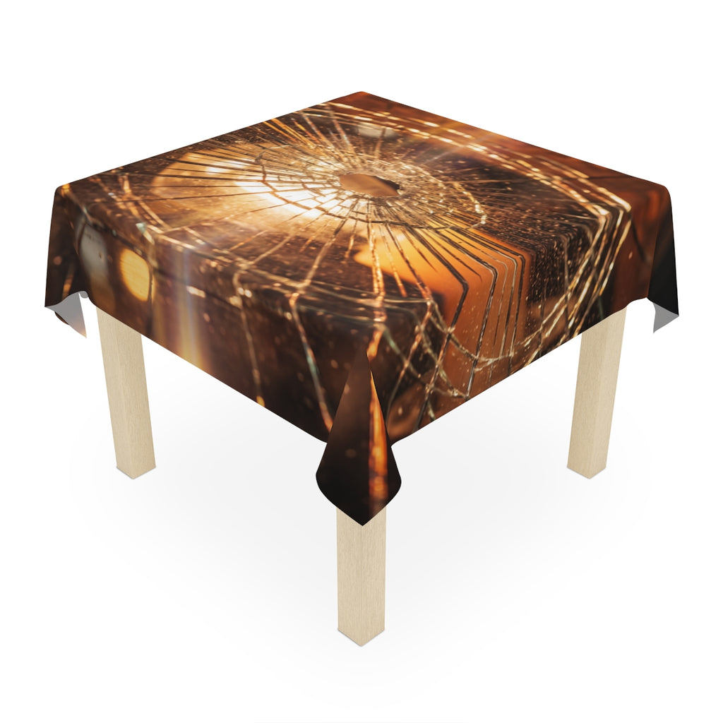 Tablecloth - Moody Fractured Glass