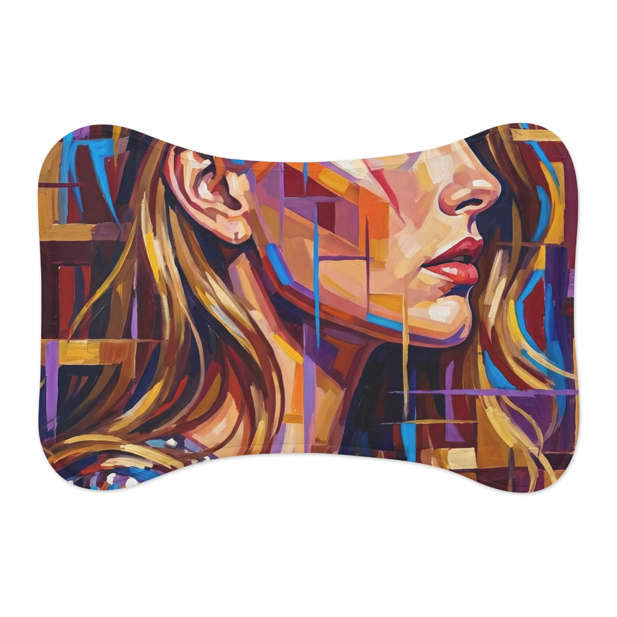 Pet Feeding Mat - Shattered Elegance | Echovira Gallery
