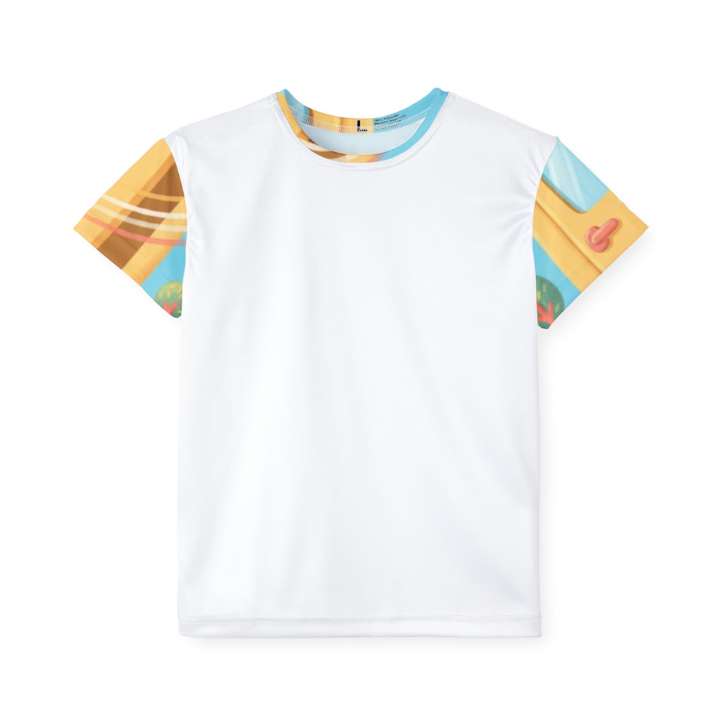 Kids Sports Jersey - The Bus Door Shuts Whimsical Storybook...
