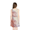 Girls' Sleeveless Sundress Pastel Abstract