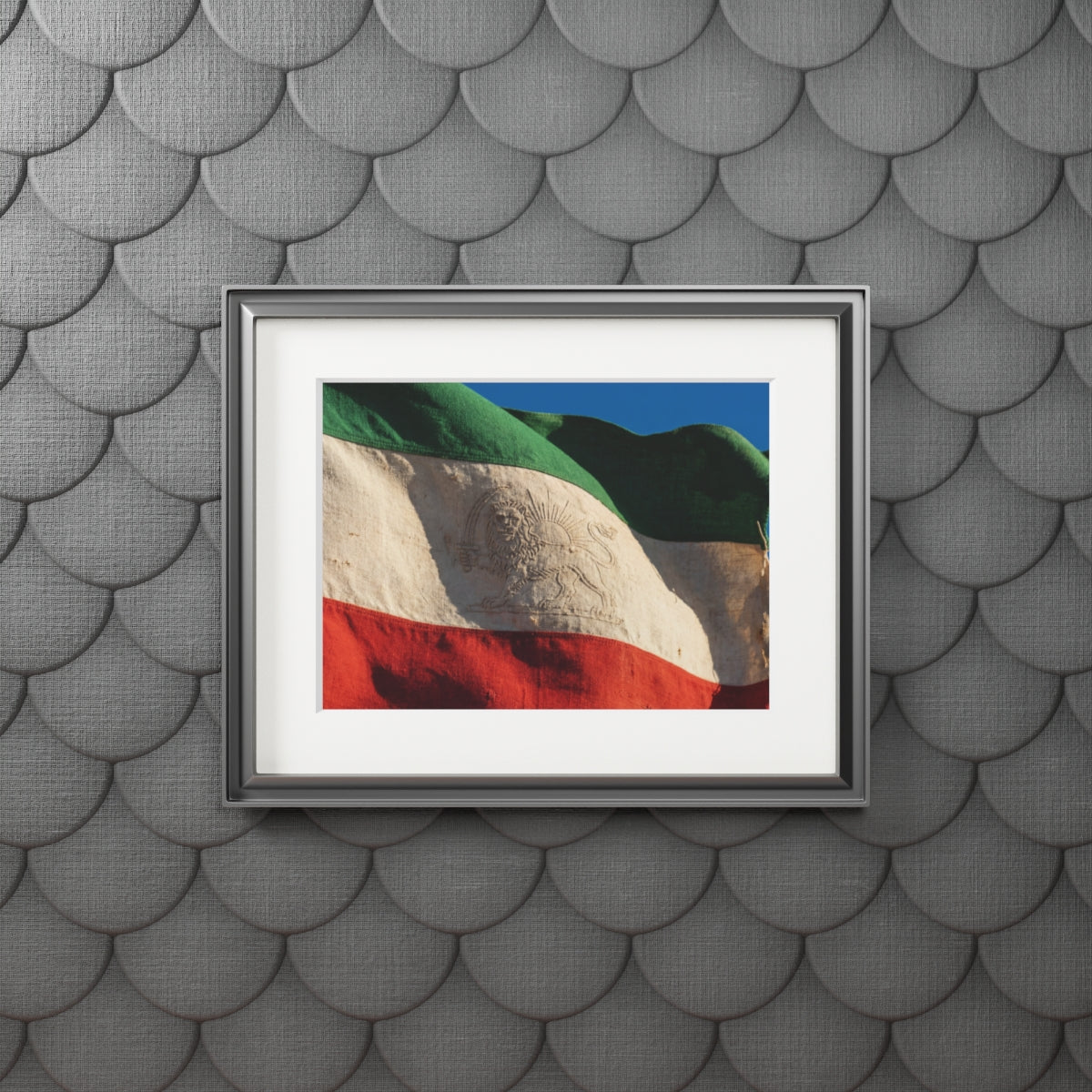 Fine Art Print - Persian Lion Flag — Landscape