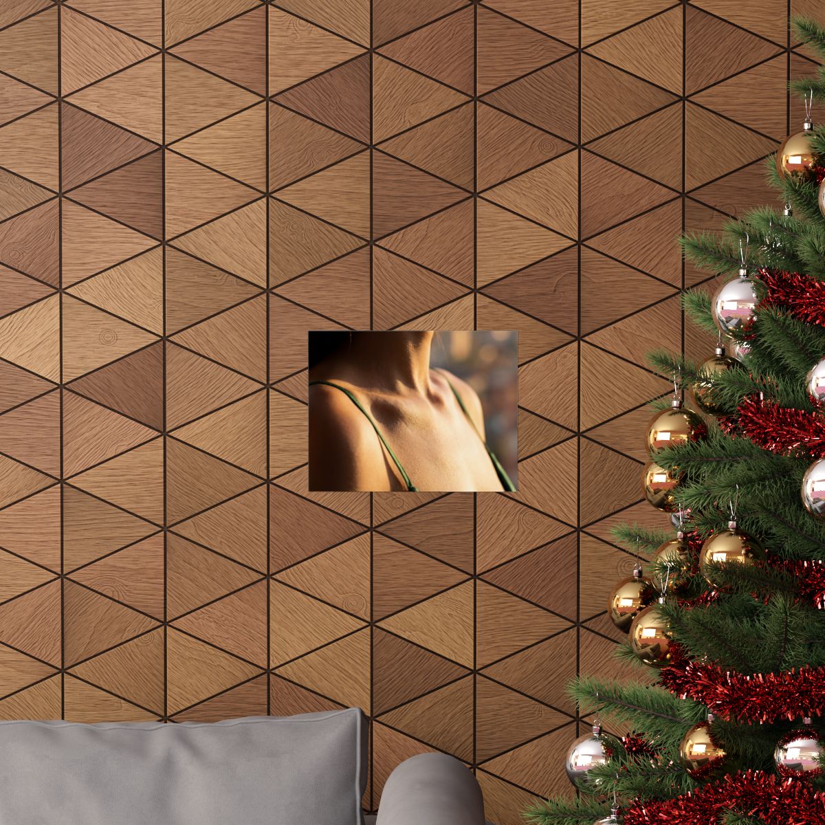 Matte Horizontal Posters - Golden Hour Glow - Minimalist......