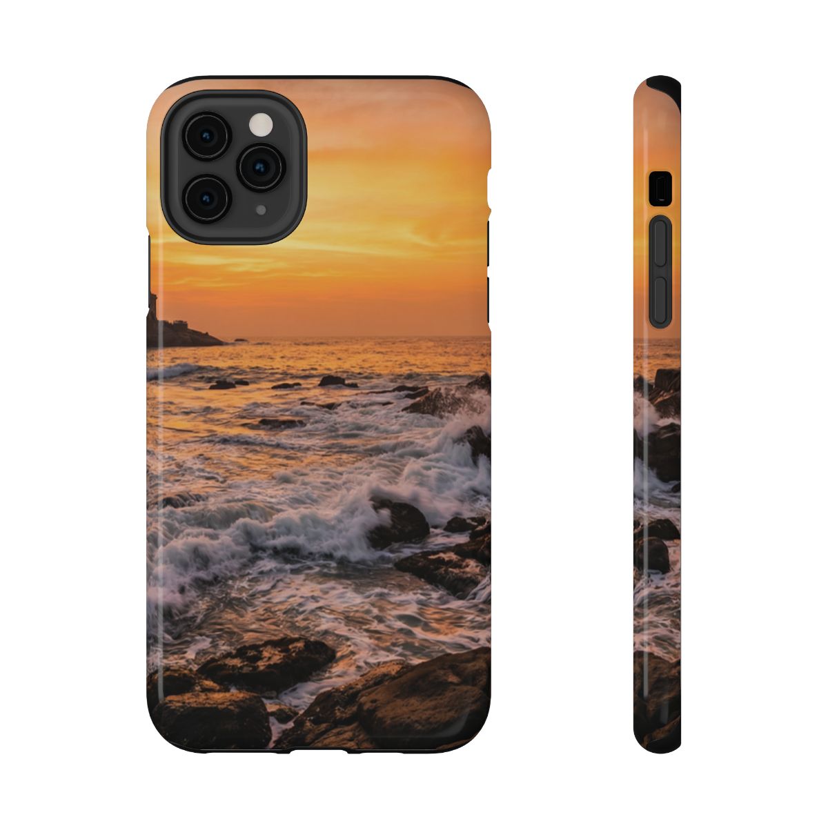 Impact-Resistant Cases - Phone Case - Sunrise Coastal Art— sizes part 1/2
