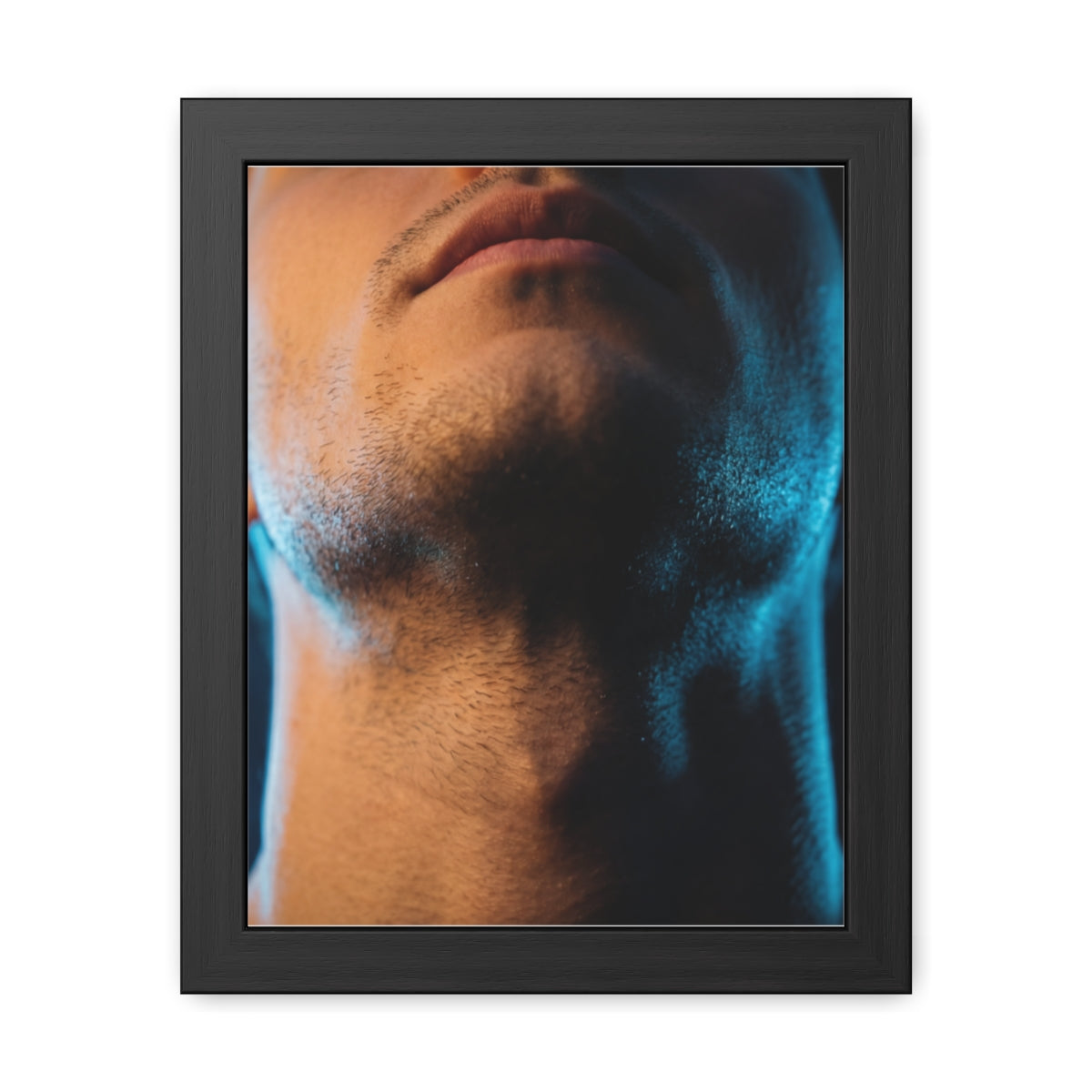 Framed Poster - Cinematic Urban Wall — Portrait