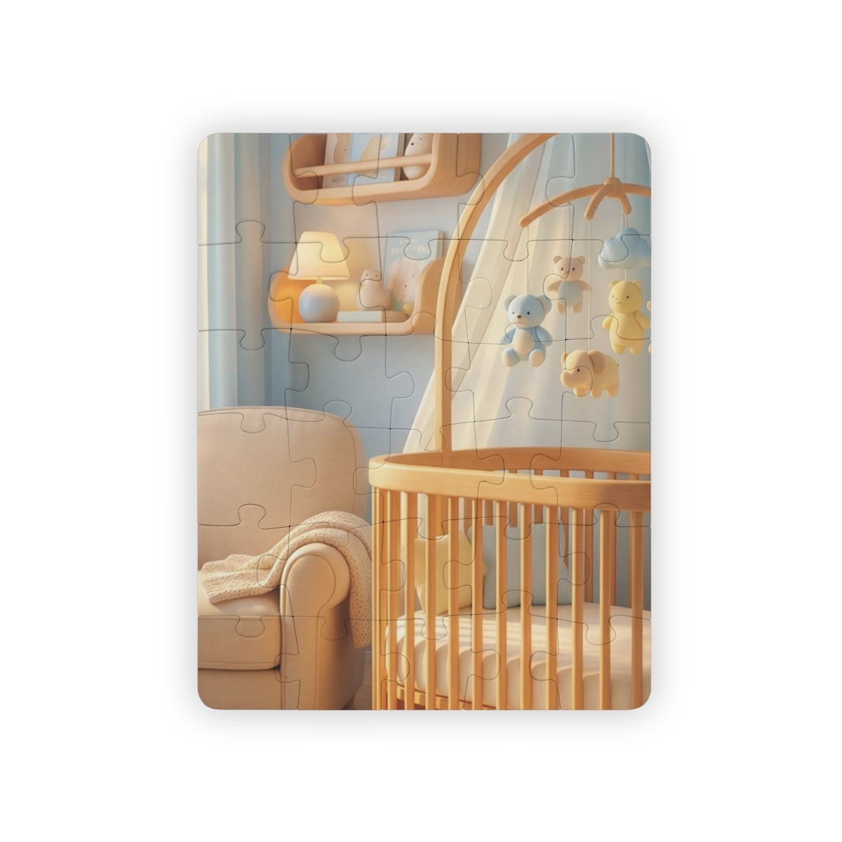 Kids' Puzzle, 30-Piece - Dreamy Serene Nursery Art |...