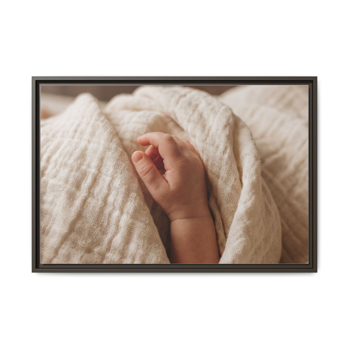 Framed Matte Canvas - Neutral Nursery