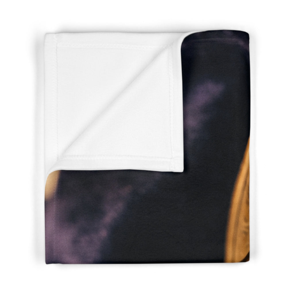 Sundial Compass Fleece Baby Blanket