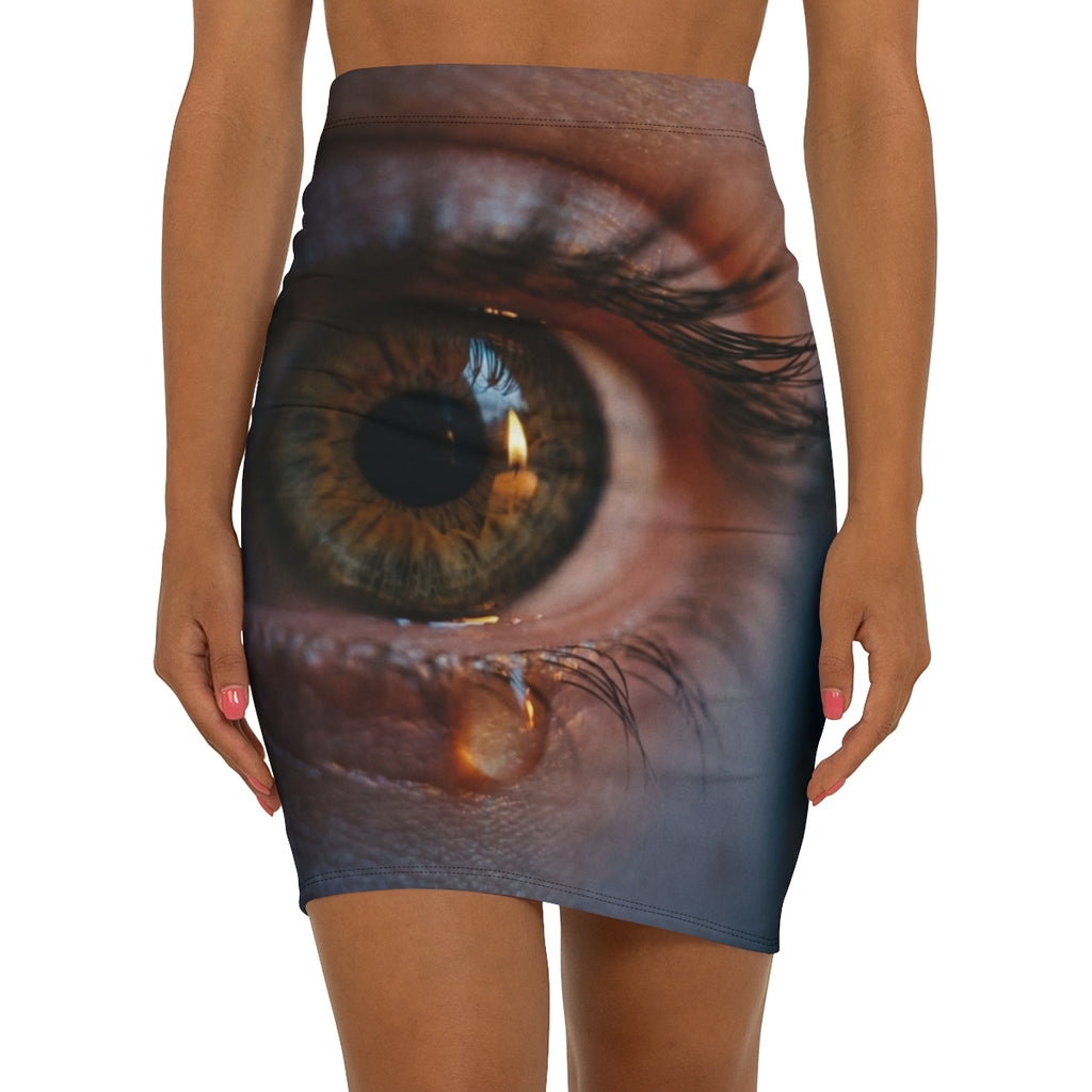 Women's Pencil Skirt - Cinematic Office Vibe