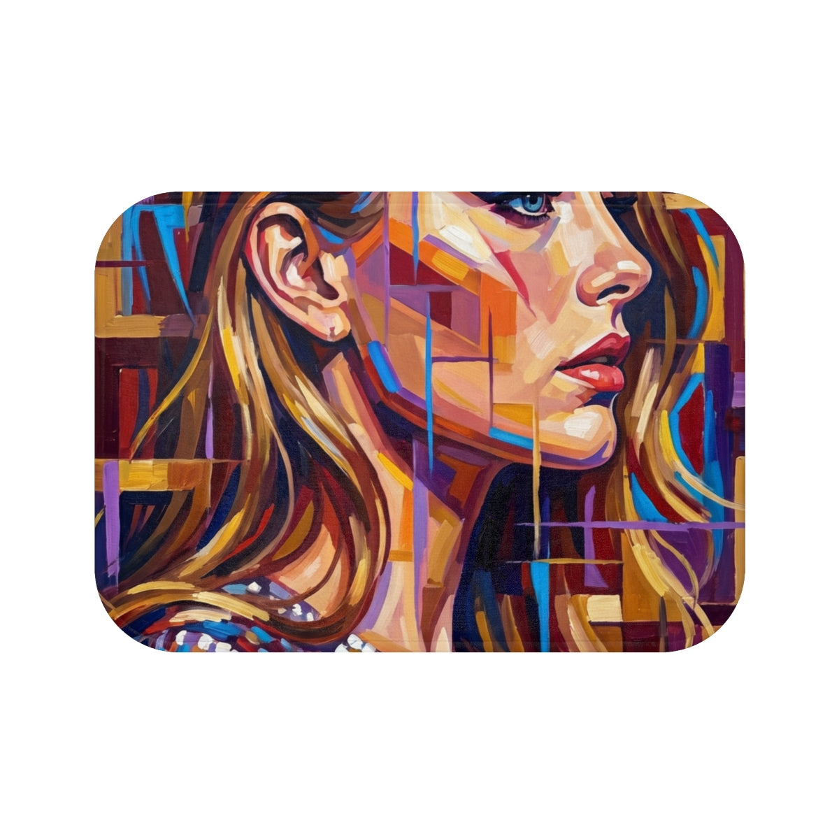 Bath Mat - Shattered Elegance | Echovira Gallery