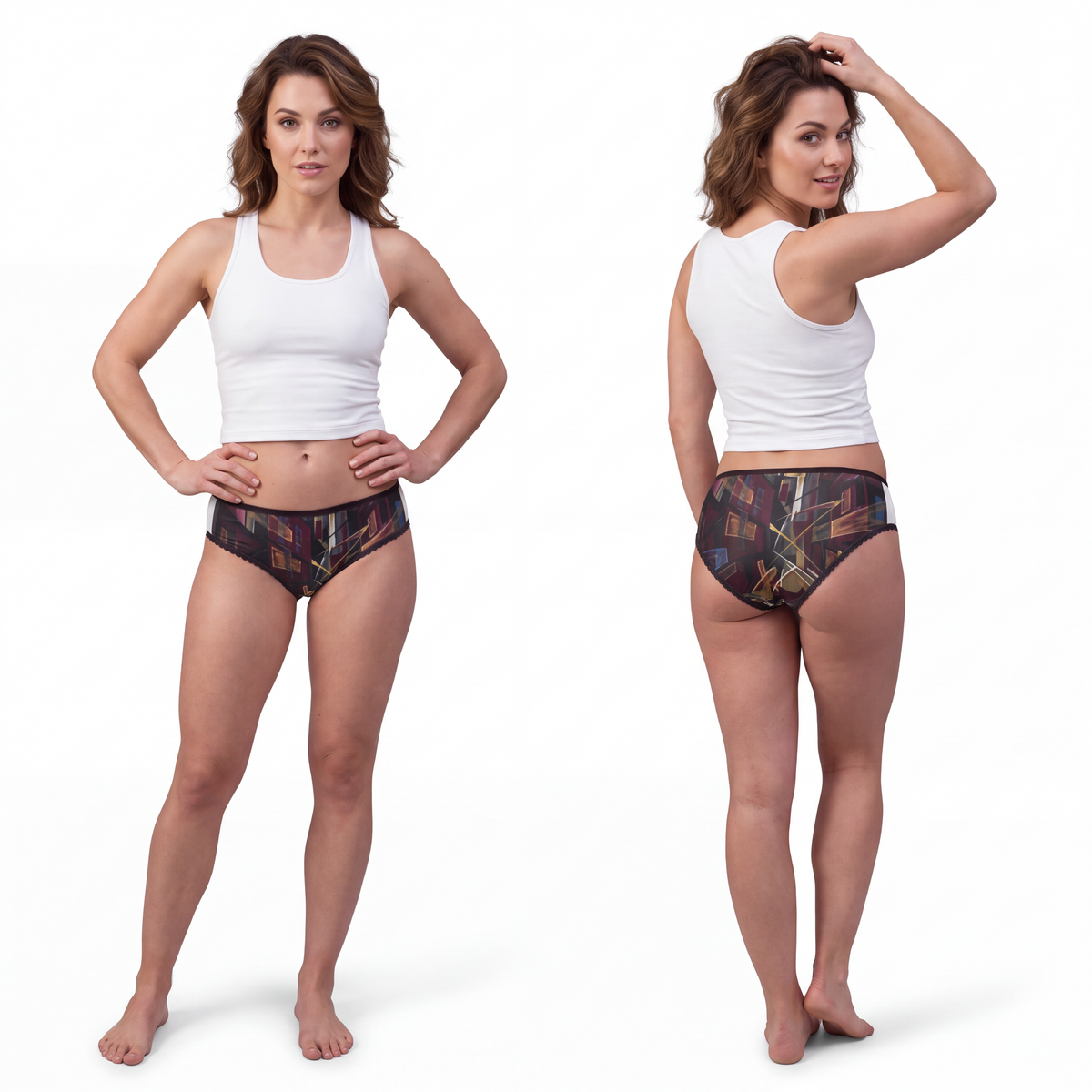 Women's Briefs - Urban Horizon | Echovira Gallery