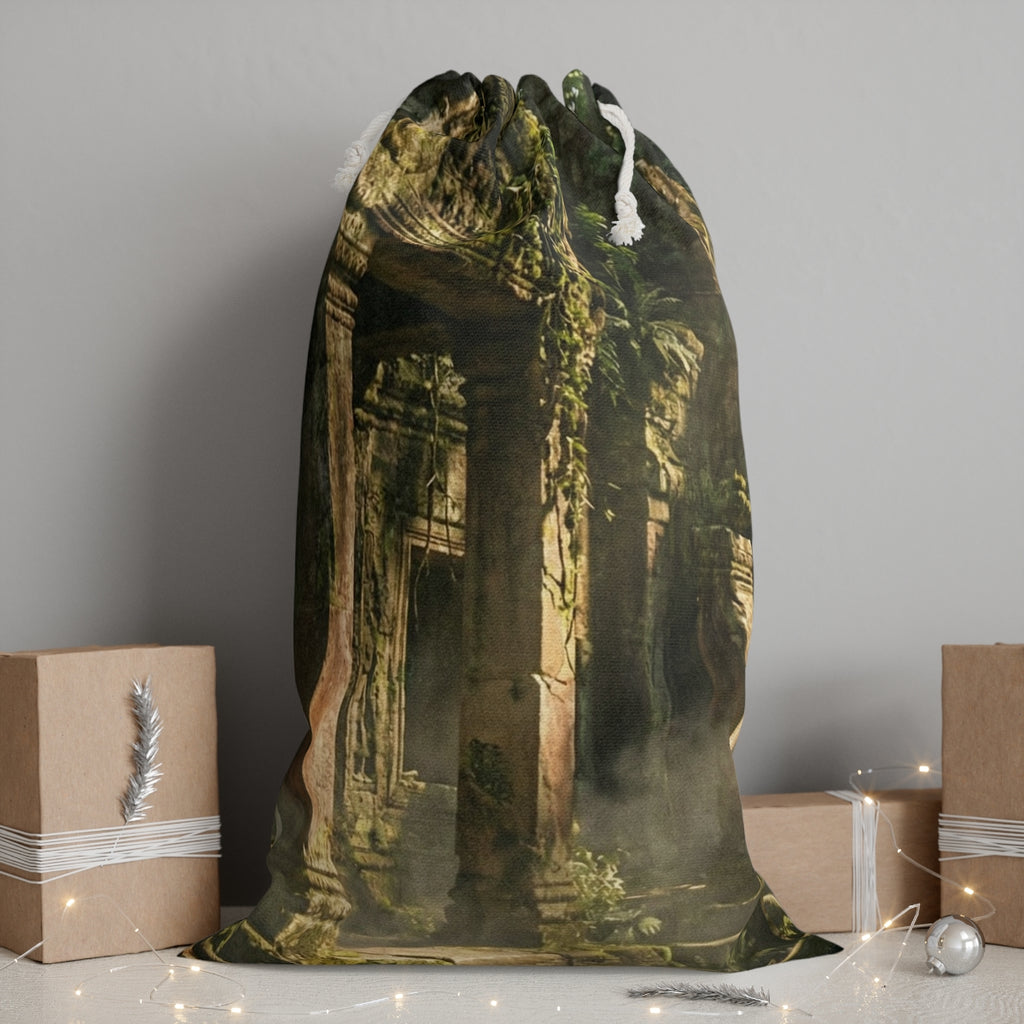 Sack - Ancient Sanctuary Drawstring | Echovira Gallery