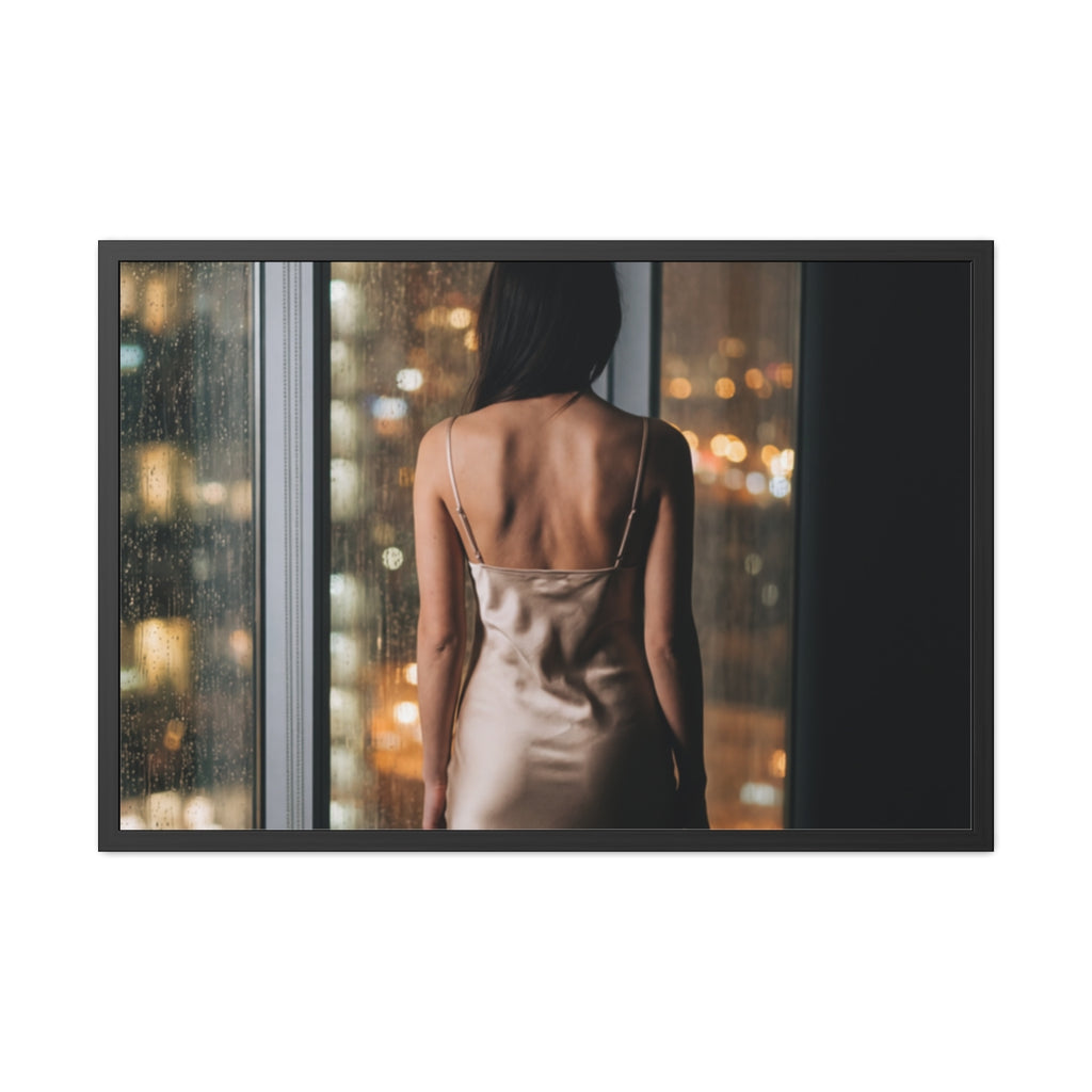 Framed Posters - Urban Solitude — Landscape