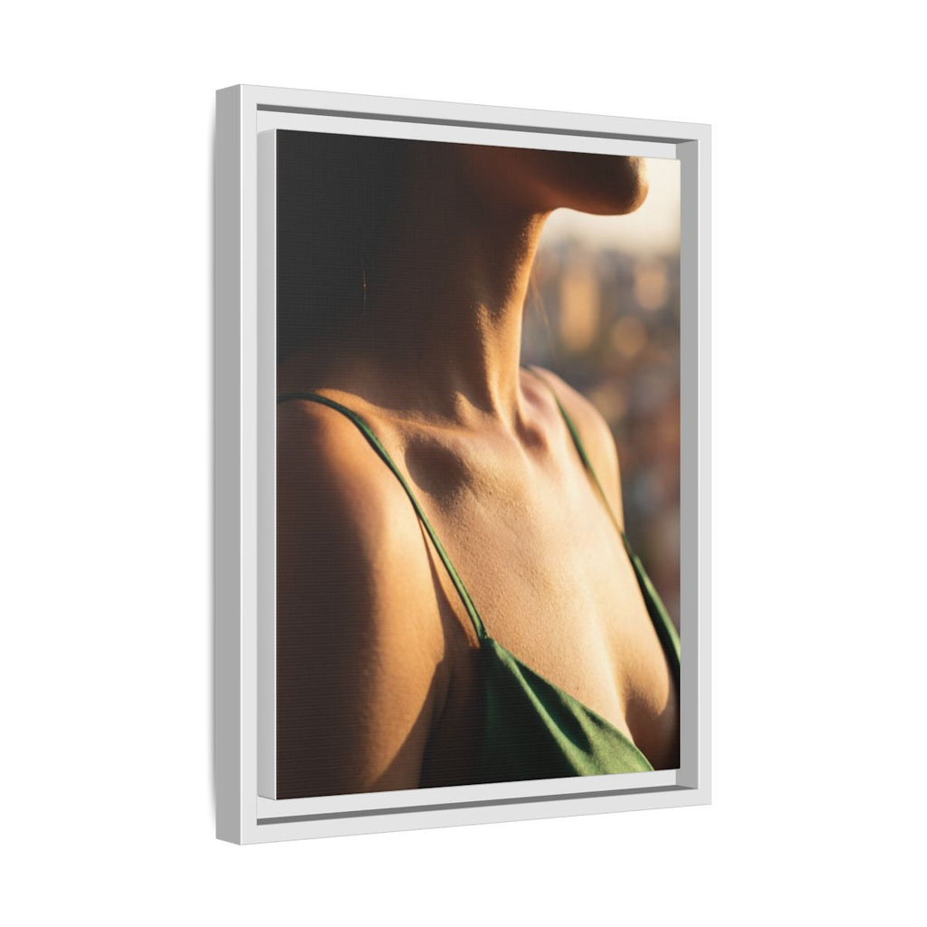 Framed Matte Canvas - Sunlit Muse