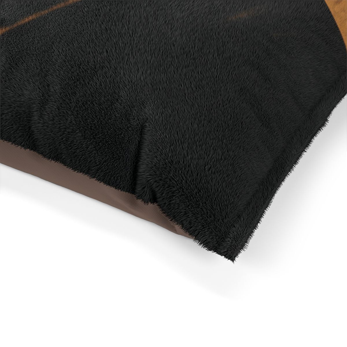 Pet Bed - Candlelight Noir Cozy Pet Cushion | Echovira...