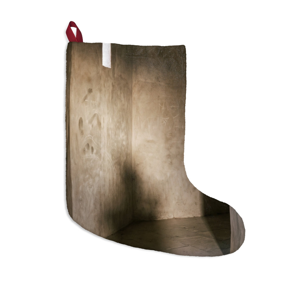 Christmas Stockings - Shadows of the Citadel moody architectural print