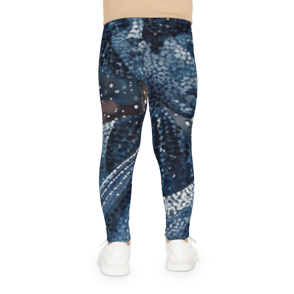 Kids Leggings with Rainy Street Musicians
