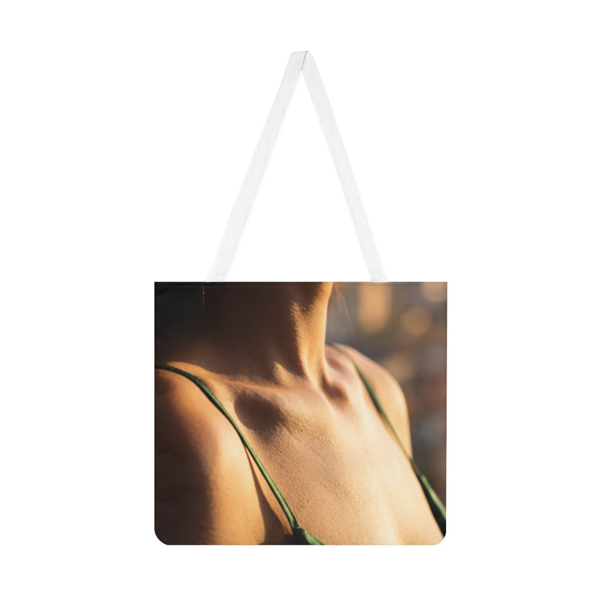 Shoulder Tote Bag - Emerald Sunset Carry