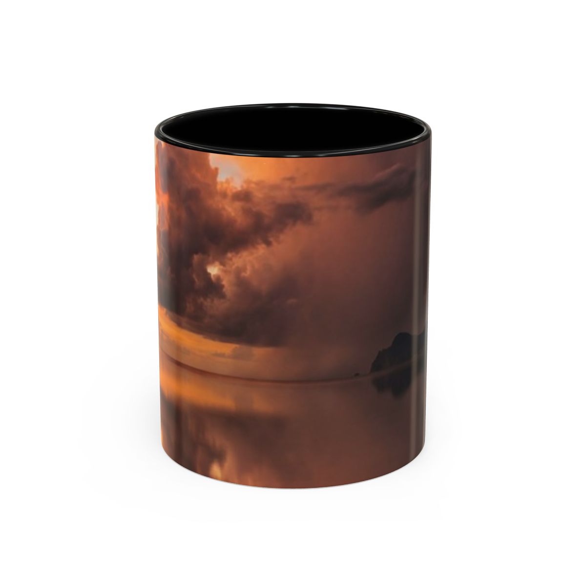 Accent Mug - Golden Hour Cloudscape | Echovira Gallery