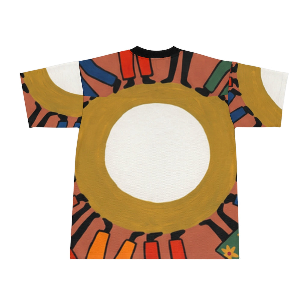 Unisex Football Jersey - Unity Mandala Art | Echovira...
