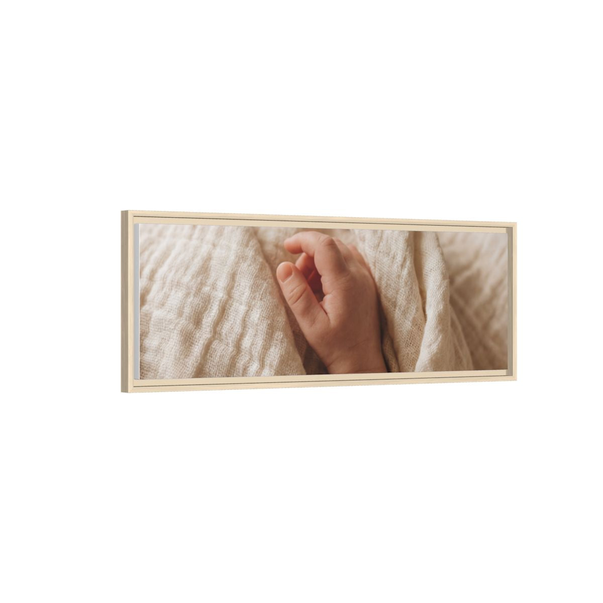Framed Matte Canvas - Neutral Nursery — Natural / 1.25"