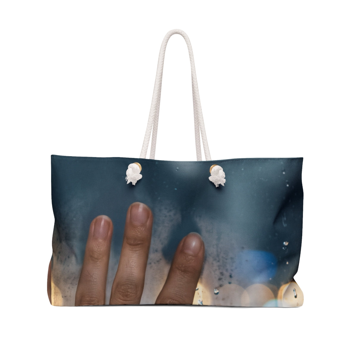 Rainy City Window Weekender Bag