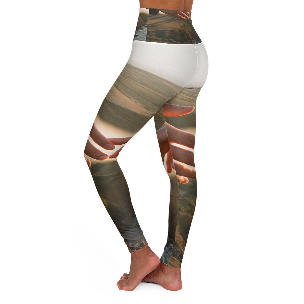 High Waisted Yoga Leggings - The Infinite Touch | Ethereal...