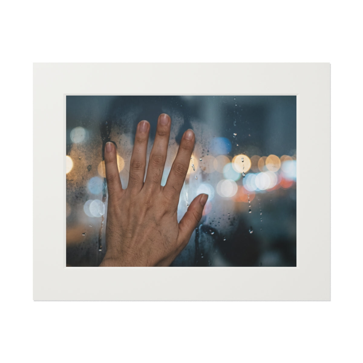 Rainy City Landscape Fine Art Prints