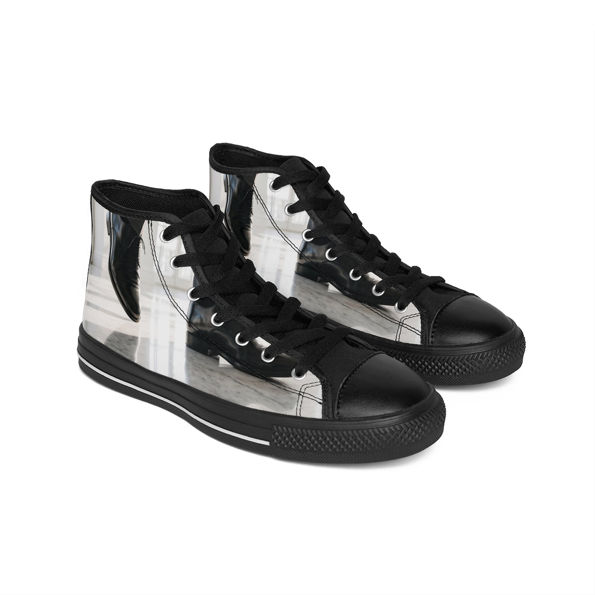 Women's Classic Sneakers - Sovereign Steps Quiet Luxury Art...