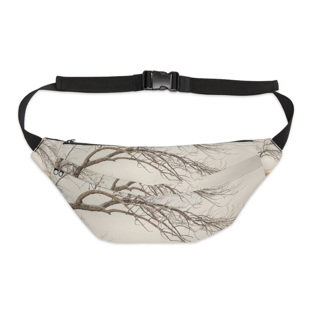 Large Fanny Pack - Winter Branch Solitude Landscape |...