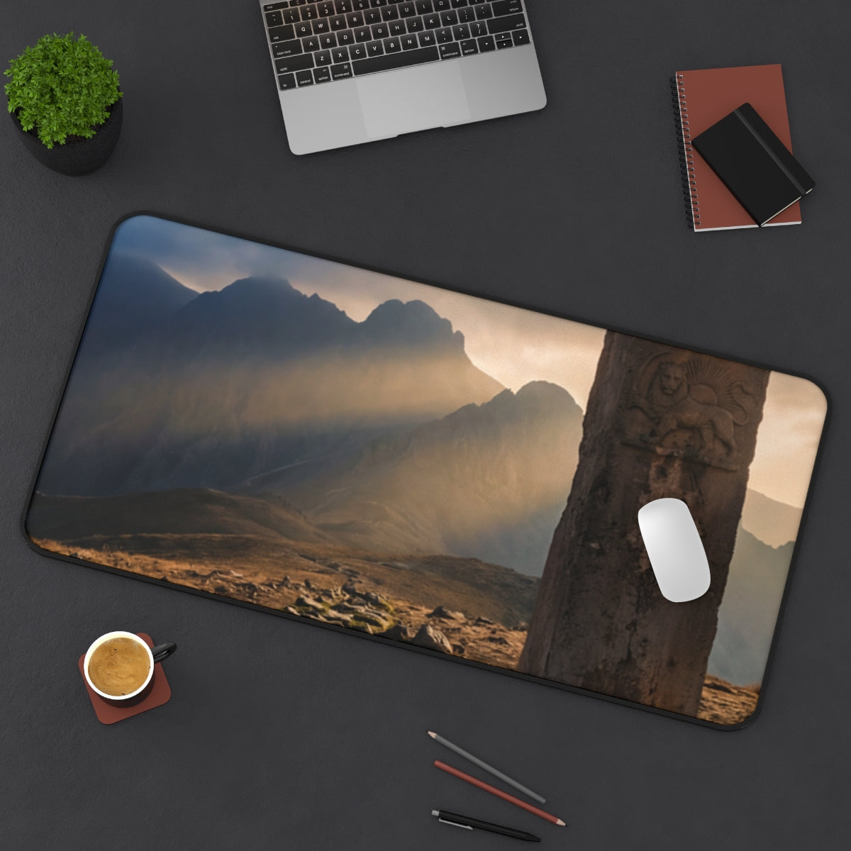 Desk Mat - Ancient Ruins Workspace