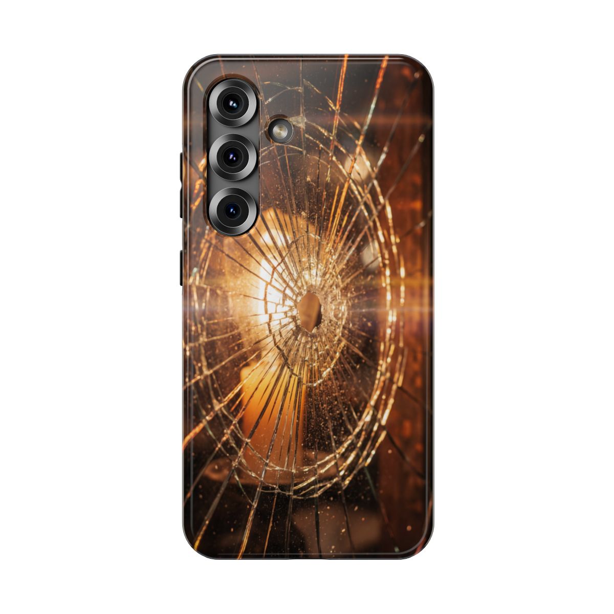 Impact-Resistant Case - Moody Fractured Glass