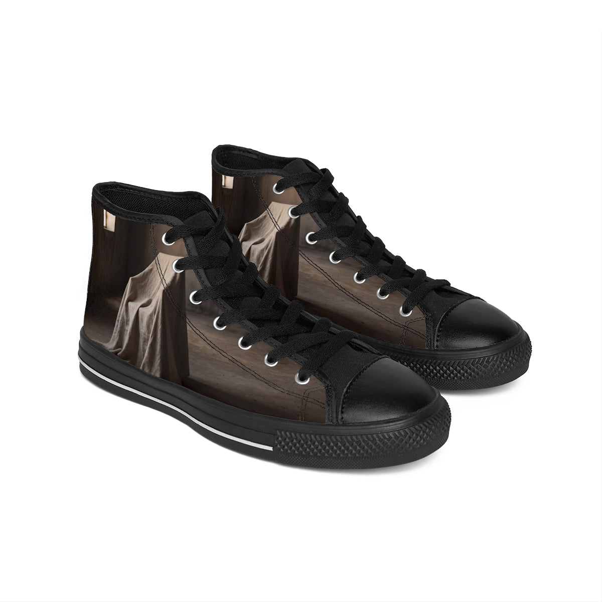Women's Classic Sneakers - Draped Silence Still Life Art......