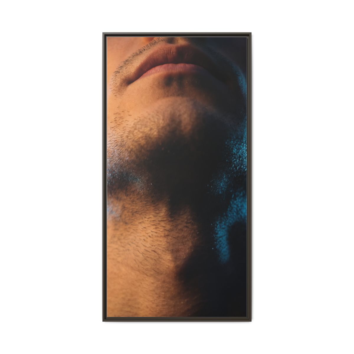 Framed Matte Canvas - Neon Noir